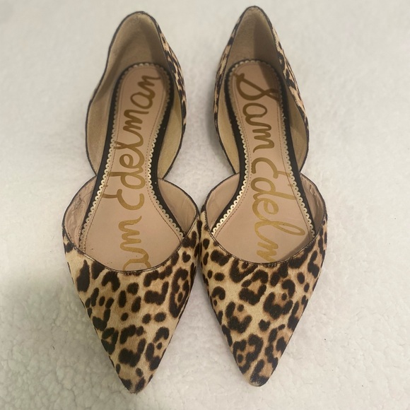 Sam Edelman Animal Print Women's Flats - Picture 1 of 6
